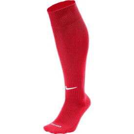 ナイキ メンズ 靴下 アンダーウェア Nike Adult Classic II Cushion Over-the-Calf Soccer Socks University Red/White