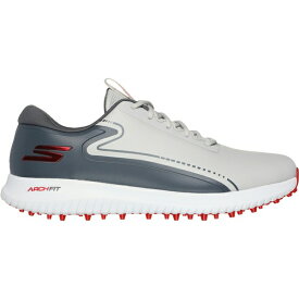 スケッチャーズ メンズ ゴルフ スポーツ Sketchers Men's Go Golf Max 3 Golf Shoes Grey/Red