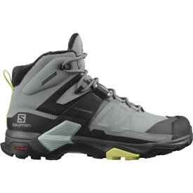 サロモン レディース ブーツ シューズ Salomon Women's X Ultra 4 Mid Waterproof Winter Boots Black/Monument