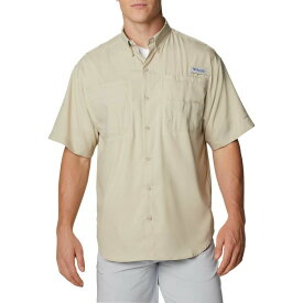 コロンビア メンズ シャツ トップス Columbia Men's PFG Tamiami II Short Sleeve Shirt Fossil