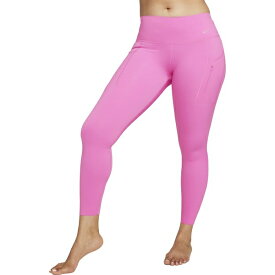 ナイキ レディース カジュアルパンツ ボトムス Nike Women's Go Firm-Support High-Waisted 7/8 Leggings Playful Pink