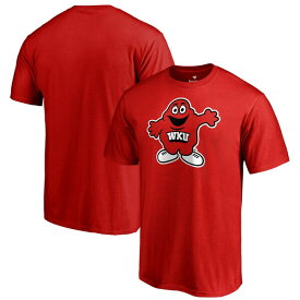 ファナティクス メンズ Tシャツ トップス Western Kentucky Hilltoppers Alternate Logo One TShirt Red