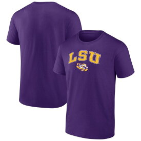 ファナティクス メンズ Tシャツ トップス LSU Tigers Fanatics Branded Campus TShirt Purple