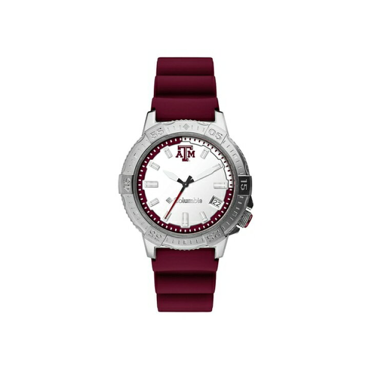 楽天市場】コロンビア メンズ 腕時計 アクセサリー Men's Peak Patrol Texas A M Silicone Strap Watch 45mm Maroon : asty