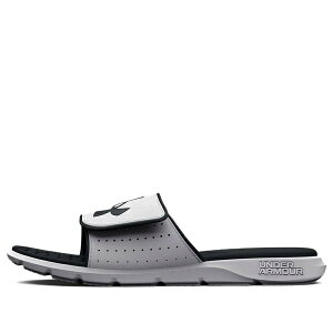Under Armour A_[A[}[ Y Xj[J[ yUnder Armour Ignite 7 Slides 'White Black' 3026023-100z TCY US_11(29.0cm)