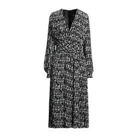 【送料無料】 ロシャス レディース ワンピース トップス Midi dresses Black