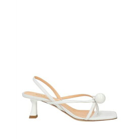 【送料無料】 フォー ユー レディース サンダル シューズ Thong sandals White