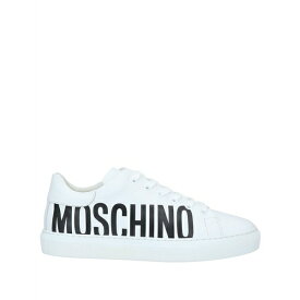 【送料無料】 モスキーノ レディース スニーカー シューズ Sneakers White