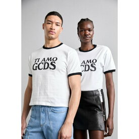 ジーシーディーエス メンズ Tシャツ トップス TI AMO UNISEX - Print T-shirt - bianco ottico