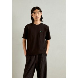 スコッチアンドソーダ メンズ サンダル シューズ CHEST POCKET - Basic T-shirt - black