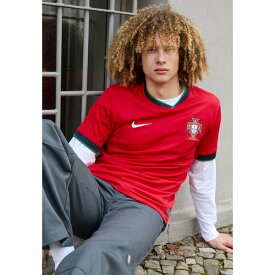 ナイキ メンズ バスケットボール スポーツ PORTUGAL FPF STADIUM HOME JERSEY - Football shirt - university red/pine green/sail