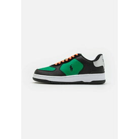 ラルフローレン メンズ スニーカー シューズ MASTERS LOW TOP UNISEX - Trainers - green/black/orange