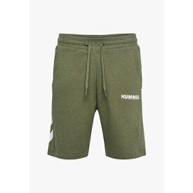 ヒュンメル メンズ バスケットボール スポーツ HMLLEGACY - Sports shorts - deep lichen green