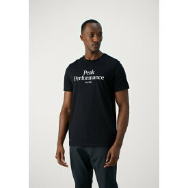 ピークパフォーマンス メンズ バスケットボール スポーツ ORIGINAL TEE - Print T-shirt - black/offwhite