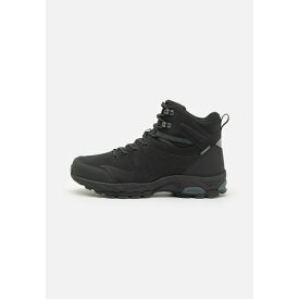 ハイテック メンズ バスケットボール スポーツ JACKDAW MID WP - Hiking shoes - black/carbon grey