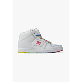 ディーシー レディース スニーカー シューズ MANTECA 4 - Skate shoes - trw white rainbow