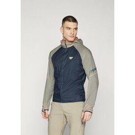 ダイナフィット メンズ バスケットボール スポーツ ALPINE WIND - Soft shell jacket - rock khaki/grey