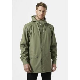 ヘリーハンセン メンズ バスケットボール スポーツ MOSS RAIN - Waterproof jacket - green