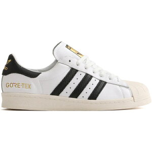 adidas AfB_X Y Xj[J[ yadidas Superstar 82 Gore-Tex atmos White Blackz TCY US_12(30.0cm) Footwear White/Core Black/Metallic Gold
