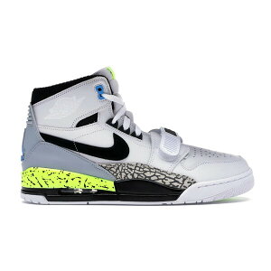 Jordan �W���[�_�� �����Y �X�j�[�J�[ �yJordan Legacy 312 Command Force Volt�z �T�C�Y US_10.5(28.5cm) White/Black-Volt-Vivid Blue-Wolf Grey