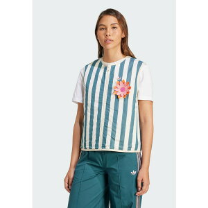 AfB_XIWiX fB[X WPbgu] AE^[ REVERSIBLE - Waistcoat - white tech green