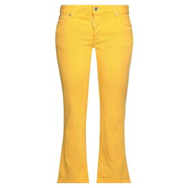 【送料無料】 ディースクエアード レディース デニムパンツ ボトムス Jeans Yellow
