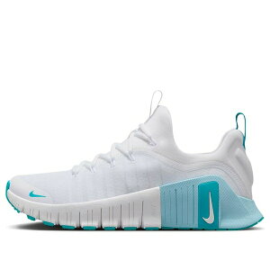 Nike �i�C�L ���f�B�[�X �X�j�[�J�[ �y(WMNS) Nike Free Metcon 6 'White Glacier Blue Dusty Cactus' FJ7126-107�z �T�C�Y US_5.5(22.5cm)