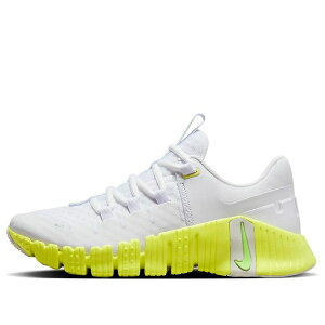 Nike �i�C�L ���f�B�[�X �X�j�[�J�[ �y(WMNS) Nike Free Metcon 5 'White Luminous Green' DV3950-106�z �T�C�Y US_6(23.0cm)