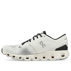 On Running �I�� �����j���O ���f�B�[�X �X�j�[�J�[ �y(WMNS) On Running Cloud X 3 'White Black' 60.98697�z �T�C�Y US_5(22.0cm)