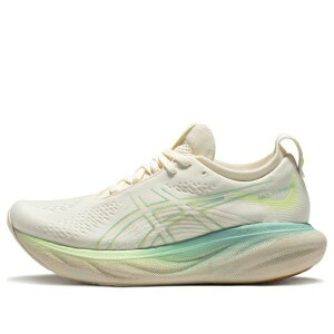 ASICS �A�V�b�N�X ���f�B�[�X �X�j�[�J�[ �y(WMNS) ASICS GEL-Nimbus 25 'Cream White Green' 1012B628-750�z �T�C�Y US_5.5(22.5cm)