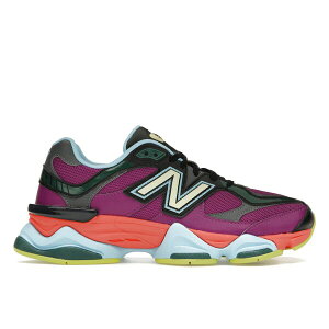 New Balance �j���[�o�����X �����Y �X�j�[�J�[ �yNew Balance 9060 Neon Nights�z �T�C�Y US_8.5(26.5cm) Purple/Red/Blue/Black
