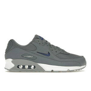 Nike �i�C�L �����Y �X�j�[�J�[ �yNike Air Max 90 Jewel Cool Grey�z �T�C�Y US_11(29.0cm) Cool Grey/Deep Royal Blue/Light Smoke Grey