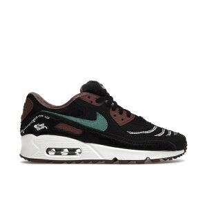 Nike �i�C�L ���f�B�[�X �X�j�[�J�[ �yNike Air Max 90 Siempre Familia (Women's)�z �T�C�Y US_W_12 Black/Brown/Green