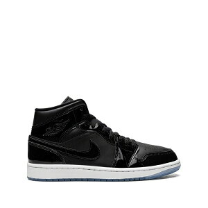 �W���[�_�� �����Y �X�j�[�J�[ �V���[�Y Air jordan 1 mid se space jam sneakers Black