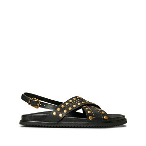�c�C���Z�b�g ���f�B�[�X �T���_�� �V���[�Y Crossover strap sandals Black