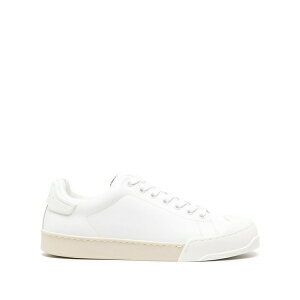 �}���j ���f�B�[�X �X�j�[�J�[ �V���[�Y Dada bumper leather sneakers White