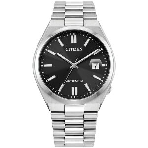 V`Y fB[X uXbgEoOEANbg ANZT[ Men's Tsuyosa Automatic Stainless Steel Bracelet Watch 40mm Silver-tone