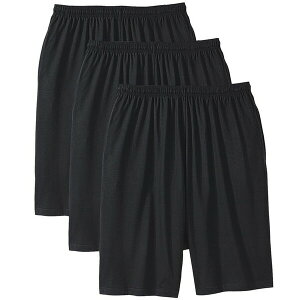 �L���O�T�C�Y �����Y �J�W���A���p���c �{�g���X Big & Tall Lightweight Extra Long Shorts 3-Pack Classic black