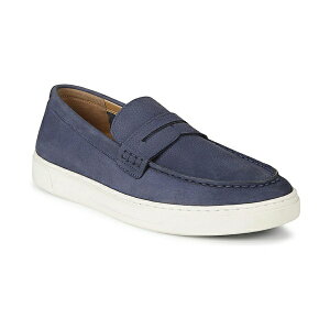 oCIjbN Y Xb|E[t@[ V[Y Men's Thompson Loafers Navy blue leather