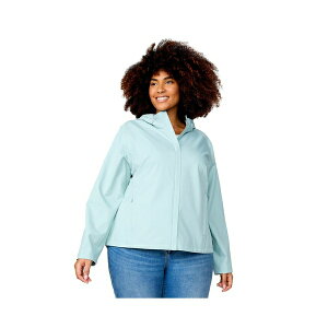 t[ Jg[ fB[X WPbgu] AE^[ Plus Size X2O Packable Rain Jacket Green tea