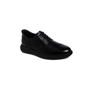 }[NWZtj[[N Y hXV[Y V[Y Hill Street Hands-Free Slip On Technology Leather Wingtip Oxfords Black/black