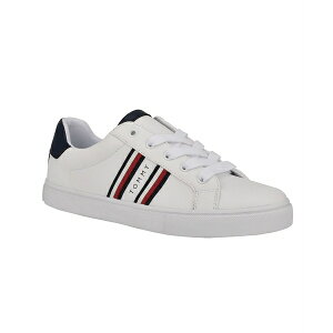 g~[ qtBK[ fB[X Xj[J[ V[Y Women's Lendon Stripe Lace-Up Sneaker White