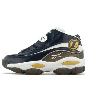 Reebok [{bN Y Xj[J[ Collegiate Navy/Footwear White/Reebok Brass yReebok The Answer DMX 'NCAA Pack - Georgetown' HR1061z TCY US_11.5(29.5cm)