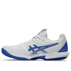ASICS AVbNX Y Xj[J[ White/Blue yASICS SOLUTION SPEED FF 3 Tennis Shoes 'White Blue' 1041A438-100z TCY US_12(30.0cm)