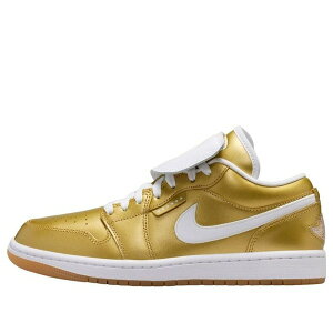 Jordan �W���[�_�� ���f�B�[�X �X�j�[�J�[ �y(WMNS) Air Jordan 1 Low 'Gold Tiempo' IR2304-703�z �T�C�Y US_W_11