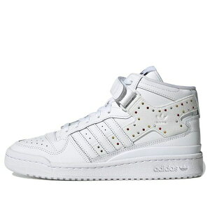 adidas �A�f�B�_�X ���f�B�[�X �X�j�[�J�[ �y(WMNS) adidas Swarovski x Forum Mid 'White Black' GY0819�z �T�C�Y US_8.5(25.5cm)