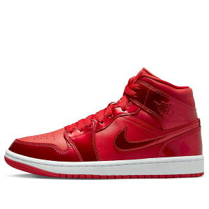 Jordan �W���[�_�� ���f�B�[�X �X�j�[�J�[ �y(WMNS) Air Jordan 1 Mid SE 'University Red Pomegranate' DH5894-600�z �T�C�Y US_W_10