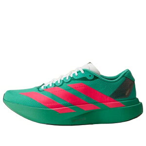 adidas �A�f�B�_�X ���f�B�[�X �X�j�[�J�[ �y(WMNS) adidas Adizero Evo SL Woven 'Court Green Lucid Red' JQ4412�z �T�C�Y US_W_10.5