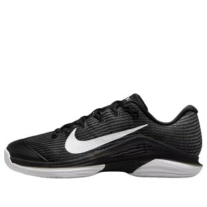 Nike �i�C�L ���f�B�[�X �X�j�[�J�[ �y(WMNS) Nike Court Air Zoom Vapor 12 HC 'Black Dark Smoke Grey White' FV5554-001�z �T�C�Y US_5(22.0cm)