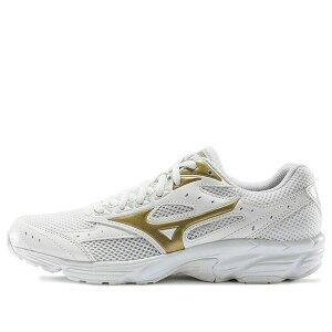 Mizuno �~�Y�m ���f�B�[�X �X�j�[�J�[ �y(WMNS) Mizuno Spark CN White/Gold D1GH202803�z �T�C�Y US_7.5(24.5cm)